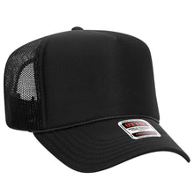 Load image into Gallery viewer, Otto 5-Panel High Crown Foam Trucker Hats, Mesh Back Cap - 39-165