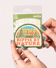 Load image into Gallery viewer, Hippie By Nature Iron-On Hippie Patch - Embroidered Patches