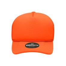 Load image into Gallery viewer, Decky 7010 - Youth 5 Panel Mid Profile Structured Foam Trucker, Kids Foam Trucker Hat, Mesh Back