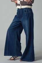 Load image into Gallery viewer, Relaxed Wide Leg Drawstring Western Pants