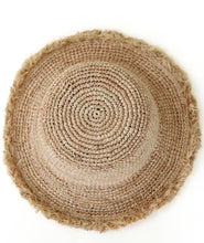 Load image into Gallery viewer, August- Raffia Bucket Hat