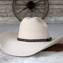 Load image into Gallery viewer, Horsehair Red Braided Hat Band - Roulette