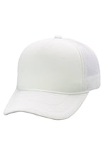 Load image into Gallery viewer, Kids Five Panel Sponge Padded Trucker Hat