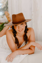 Load image into Gallery viewer, 100% Australian Wool Felt Wide Brim Hat - Style Aspen