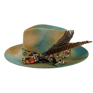 Wool Felt Teardrop Fedora Hat - Style Graffiti