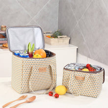 Load image into Gallery viewer, HANDBAG LARGE CAPACITY CANVAS INSULATED BAG_CWAB1722