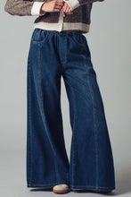 Load image into Gallery viewer, Relaxed Wide Leg Drawstring Western Pants