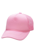 Load image into Gallery viewer, Kids Five Panel Sponge Padded Trucker Hat