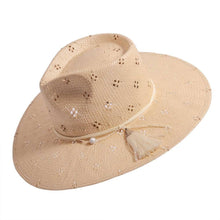 Load image into Gallery viewer, Safari Straw Sun Hat - Style Lena