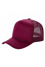 Load image into Gallery viewer, Solid Color Foam Sponge Mesh Trucker Hat