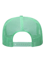 Load image into Gallery viewer, OTTO Youth Size Soft Mint Green with White Foam Front High Crown Trucker Hat