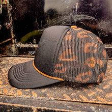 Load image into Gallery viewer, Leopard Printed Mesh Back Cap