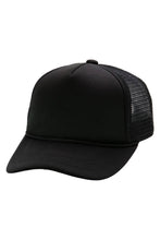 Load image into Gallery viewer, Kids Five Panel Sponge Padded Trucker Hat