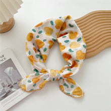 Load image into Gallery viewer, Cotton Linen Square Scarf for Women’s Neck Wrap_CWMS0672