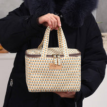 Load image into Gallery viewer, HANDBAG LARGE CAPACITY CANVAS INSULATED BAG_CWAB1722