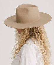 Load image into Gallery viewer, Wesley Wide Brim Fedora Hat