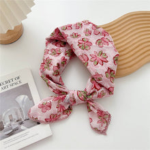 Load image into Gallery viewer, Cotton Linen Square Scarf for Women’s Neck Wrap_CWMS0672