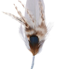 Load image into Gallery viewer, Feather Hat Accent - Sweet Cream