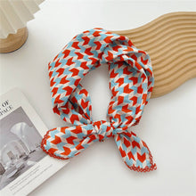 Load image into Gallery viewer, Cotton Linen Square Scarf for Women’s Neck Wrap_CWMS0672