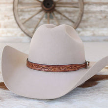 Load image into Gallery viewer, Carved Leather Hat Band - Dakota