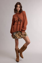 Load image into Gallery viewer, RODEO COWBOY WESTERN GRAPHIC SWEATER / WL26-13131