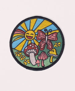 Sunshine Daydream Iron-On Patch - Embroidered Patches