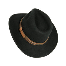 Load image into Gallery viewer, Crushable Wool Felt Outback Hat - Style Zion