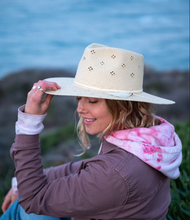 Load image into Gallery viewer, Safari Straw Sun Hat - Style Lena