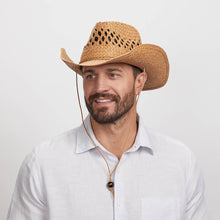 Load image into Gallery viewer, Western Straw Cowboy Hat - Style Carly