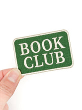 Load image into Gallery viewer, Book Club Patch – Embroidered Iron On Patch for Readers
