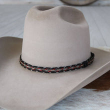 Load image into Gallery viewer, Horsehair Red Braided Hat Band - Roulette