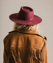 Load image into Gallery viewer, Wesley Wide Brim Fedora Hat