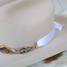 Load image into Gallery viewer, Geode Slice Beige Hat Band – Shiloh