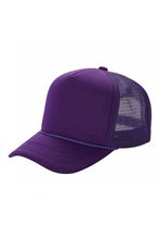 Load image into Gallery viewer, Solid Color Foam Sponge Mesh Trucker Hat