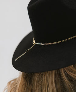 Paperclip Chain Gold Band