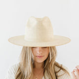 Cove Wide Brim Straw