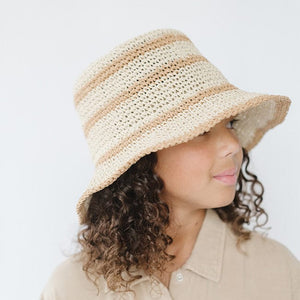 Kids Sal Crochet Bucket Hat