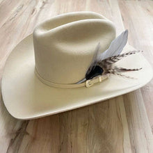 Load image into Gallery viewer, Feather Hat Accent - Sweet Cream