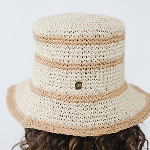 Kids Sal Crochet Bucket Hat