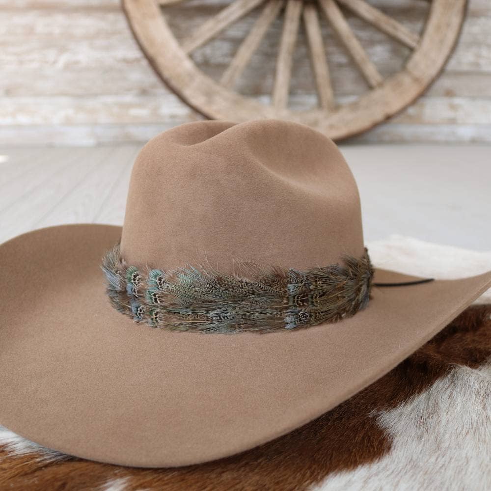 Western Feather Dove II Hat Band