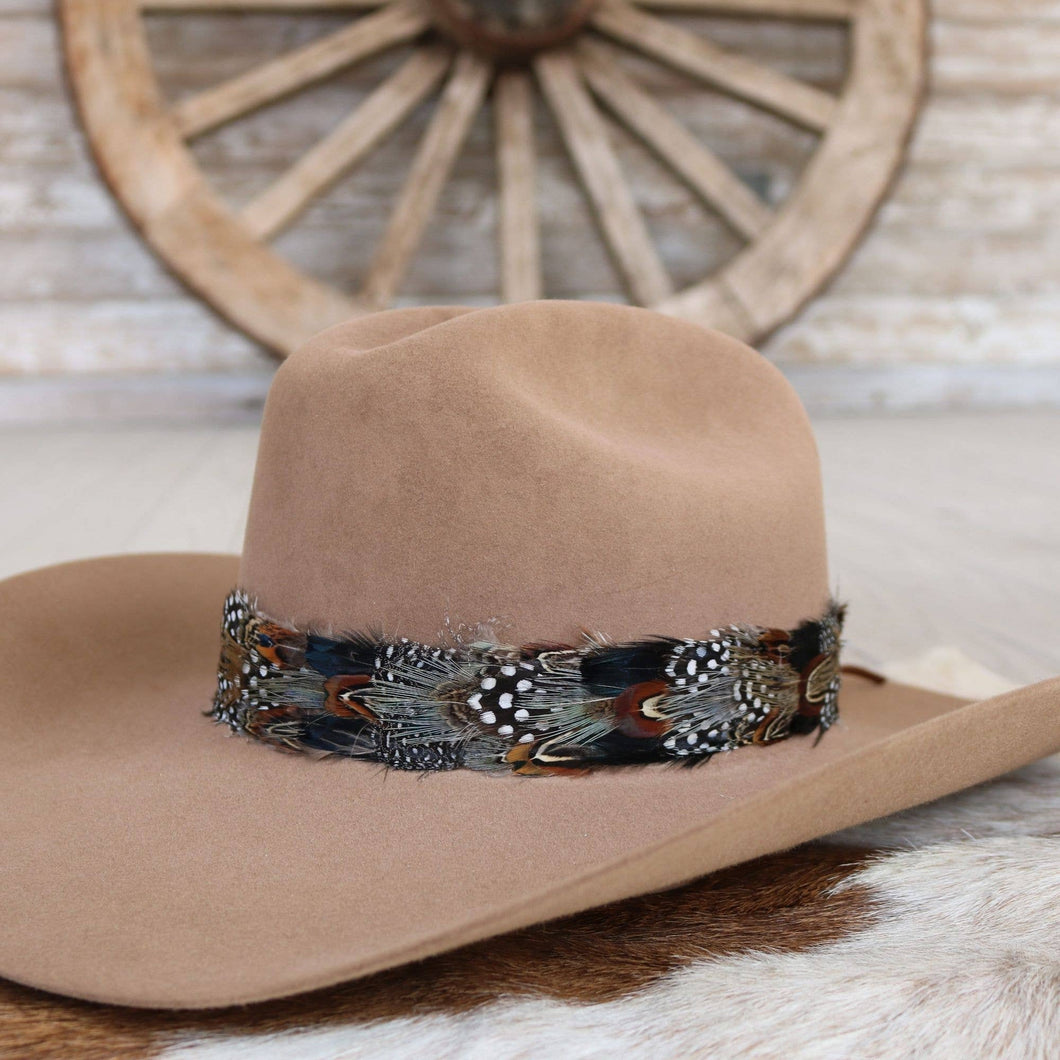 Western Feather Falcon Hat Band