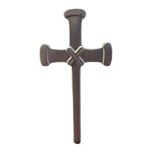 Raised Cross - Magnetic Hat Pin